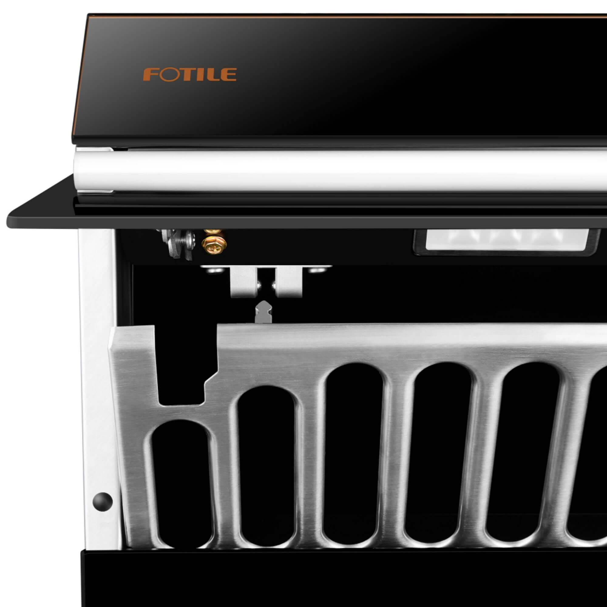 Fotile JQG7522 30-Inch 850 CFM Wall Mount Range Hood with Push Button Controls - Stainless Steel Kitchen Vent Hood for Gas Stoves, Cooking Smoke Removal - Perfect for Modern Home Kitchens & Open Concept Designs