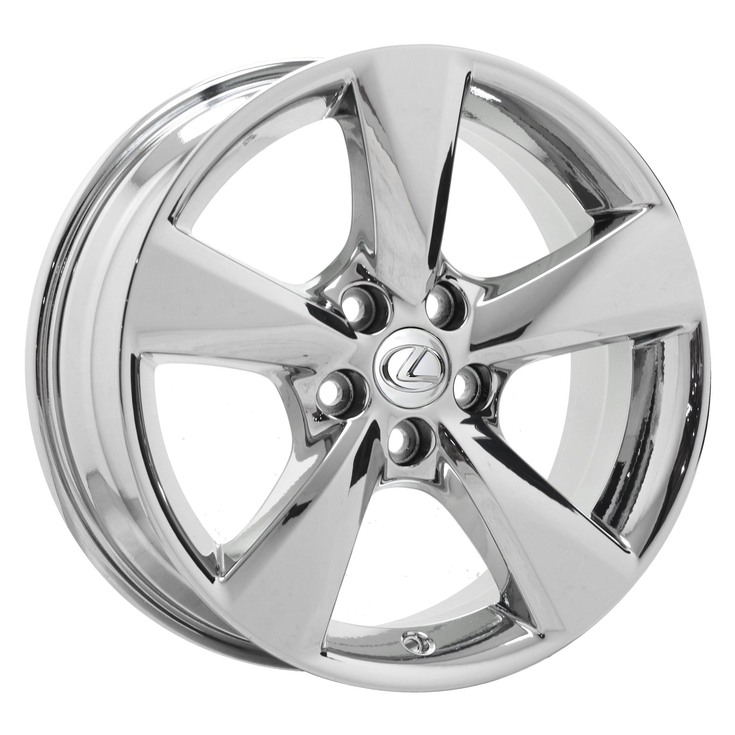 Original Lexus RX350 RX450 Bright Chrome Wheel Rim OEM 74253 - Perfect Replacement for Luxury SUV Wheels, Enhances Vehicle Style & Performance