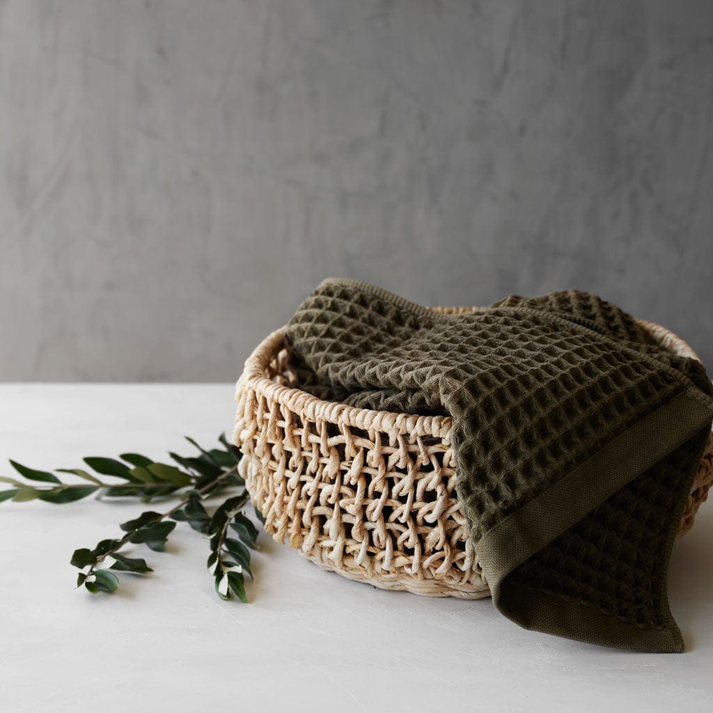 Premium Imabari Waffle Weave Bath Towels - Ultra Soft & Absorbent Japanese Cotton Towel Set for Spa, Bathroom & Luxury Home Use