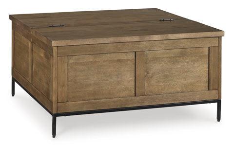 Torlanta Coffee Table T686 9 - Modern Wooden Coffee Table for Living Room, Home Decor & Office Use - Stylish Center Table with Storage Shelf for Small Spaces