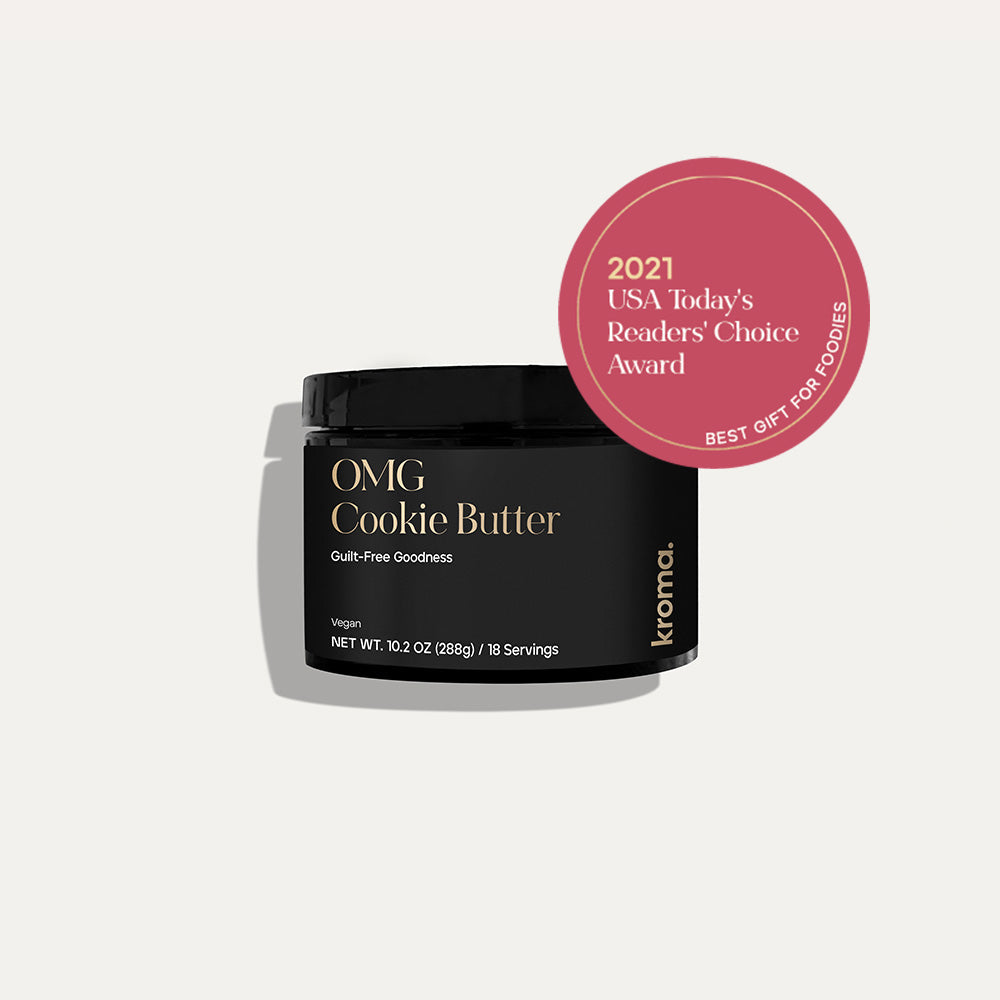 Delicious OMG Cookie Butter Spread - Sweet & Creamy Cookie Dough Flavor - Perfect for Toast, Pancakes & Desserts