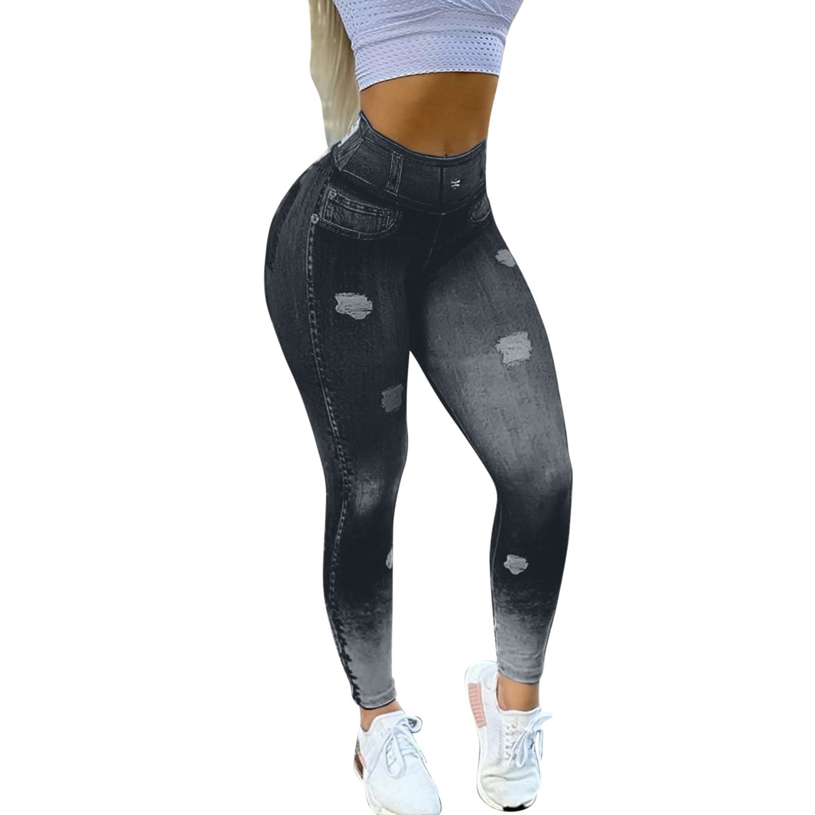 Tummy Control Leggings for Women - High Waisted Yoga Pants with Butt Lift Design, Breathable Workout Leggings for Running, Gym & Sports | Perfect for Yoga, Pilates & Everyday Wear