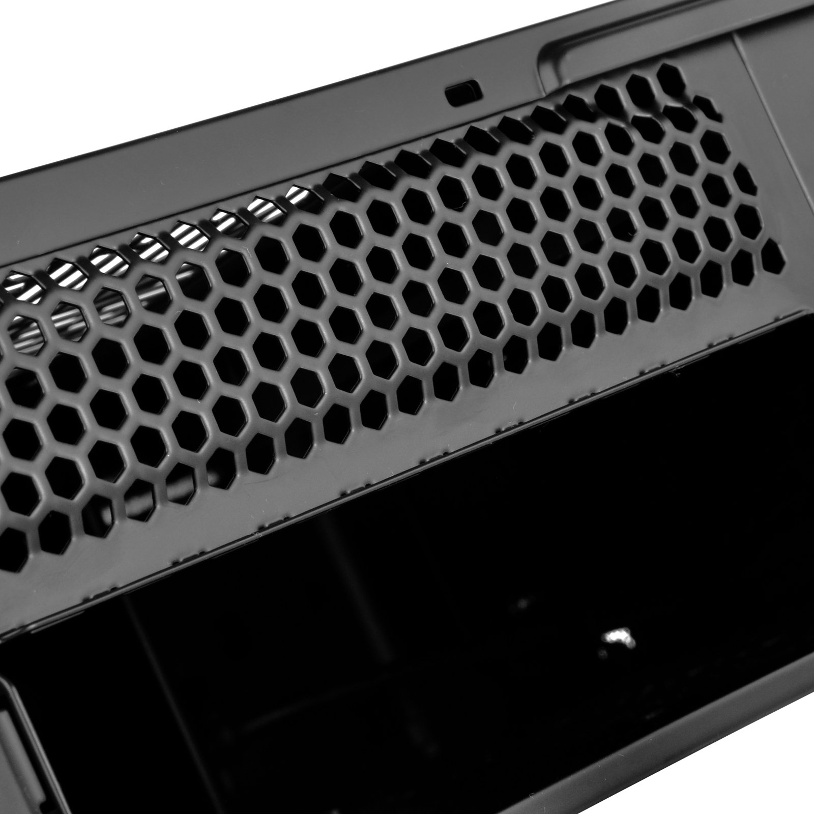 SilverStone SST-FTZ01B Black Mini-ITX Gaming PC Case - Compact High Performance Fortress Design for Small Form Factor Builds | Perfect for Home Theater PCs, LAN Parties & Space-Saving Gaming Setups