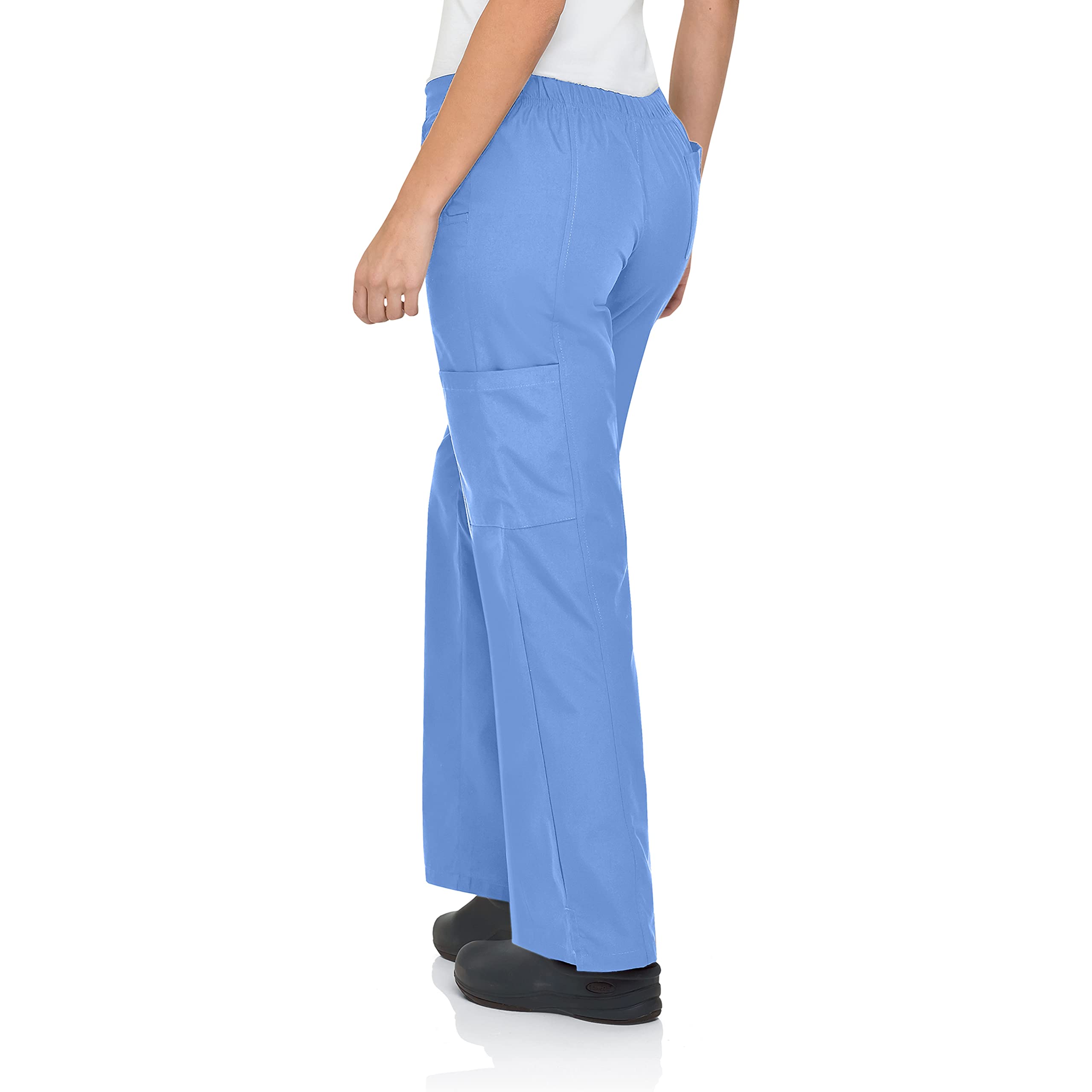 Landau Essentials 8385 Ceil Blue XS - Premium Medical Scrubs for Healthcare Professionals | Comfortable & Durable Workwear for Nurses, Doctors & Dentists