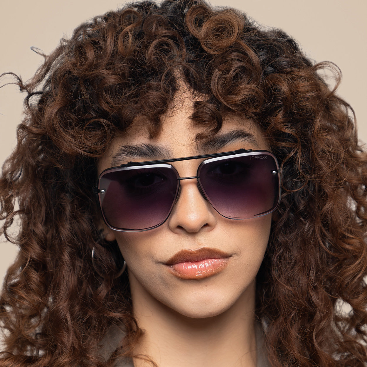 Bella Midnight Tangle-Free Aviator Sunglasses for Women - Polarized UV Protection - Stylish & Comfortable for Driving, Beach & Outdoor Activities