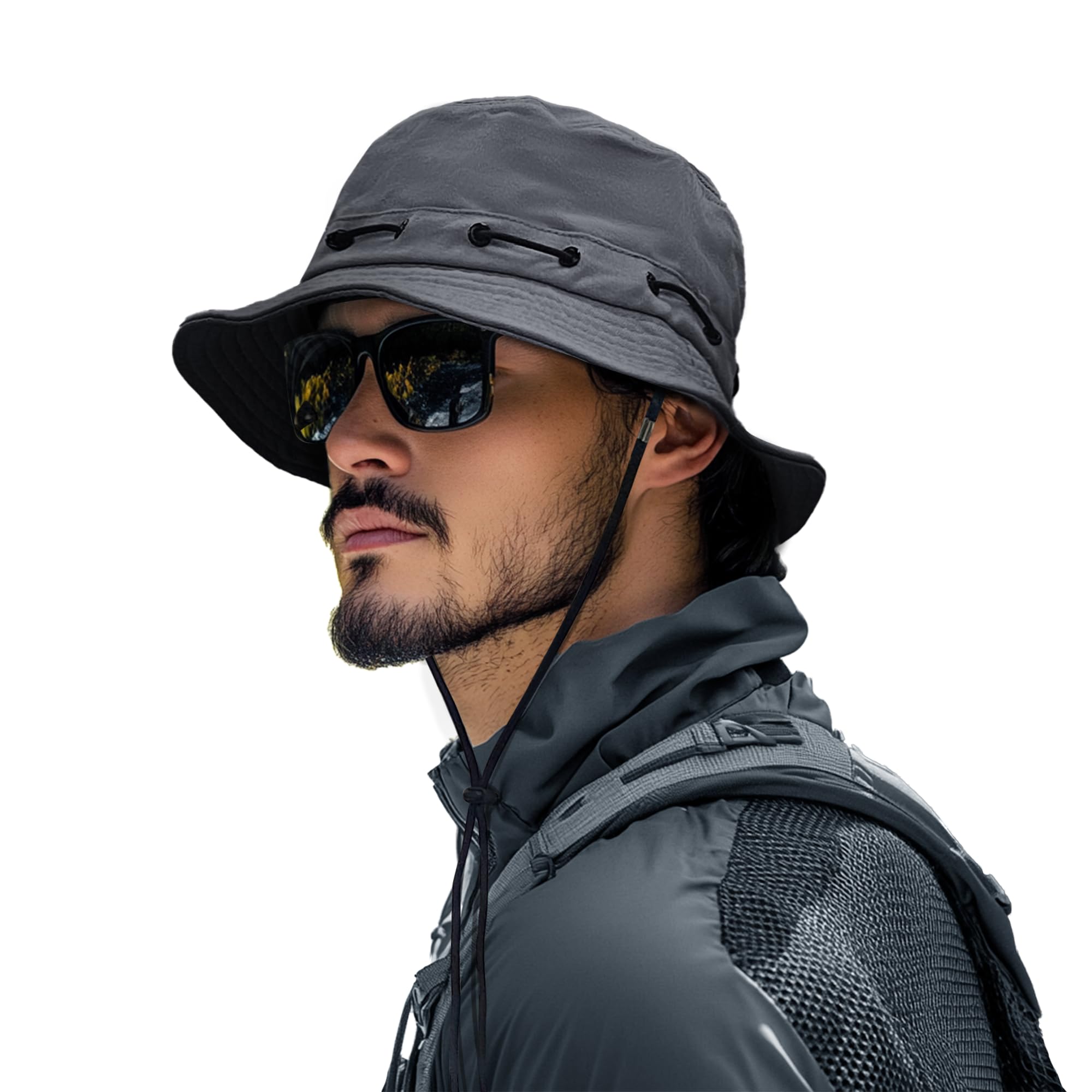 Clakllie UPF 50+ Sun Hats for Women & Men - UV Protection Boonie Hat for Summer, Safari, Fishing, Beach & Camping - Perfect for Outdoor Adventures and Sun Protection