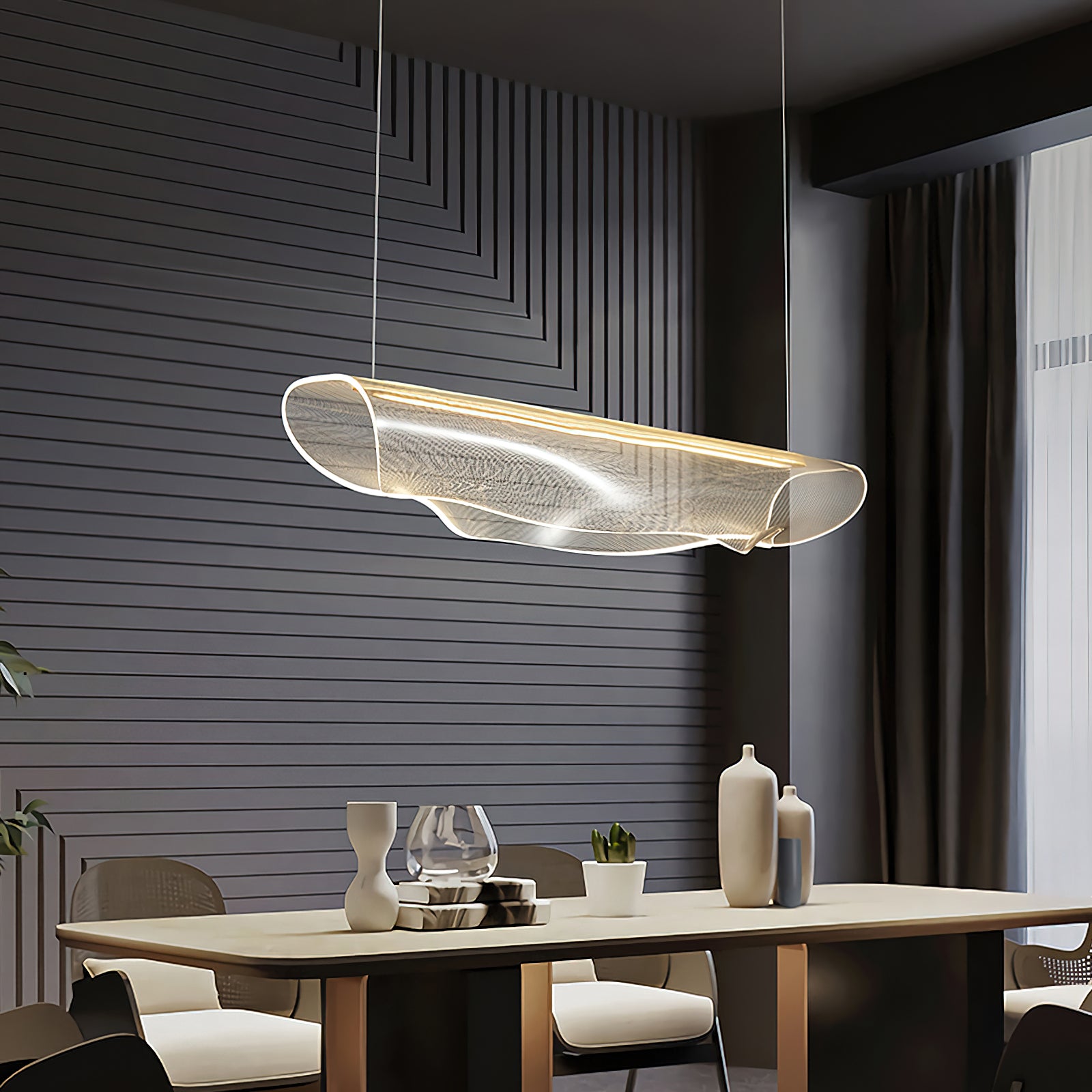 Elegant Bal Dining Room Chandelier - Modern Crystal Ceiling Light Fixture for Formal Dining Rooms, Kitchen Islands & Entryways | Energy Efficient LED Lighting