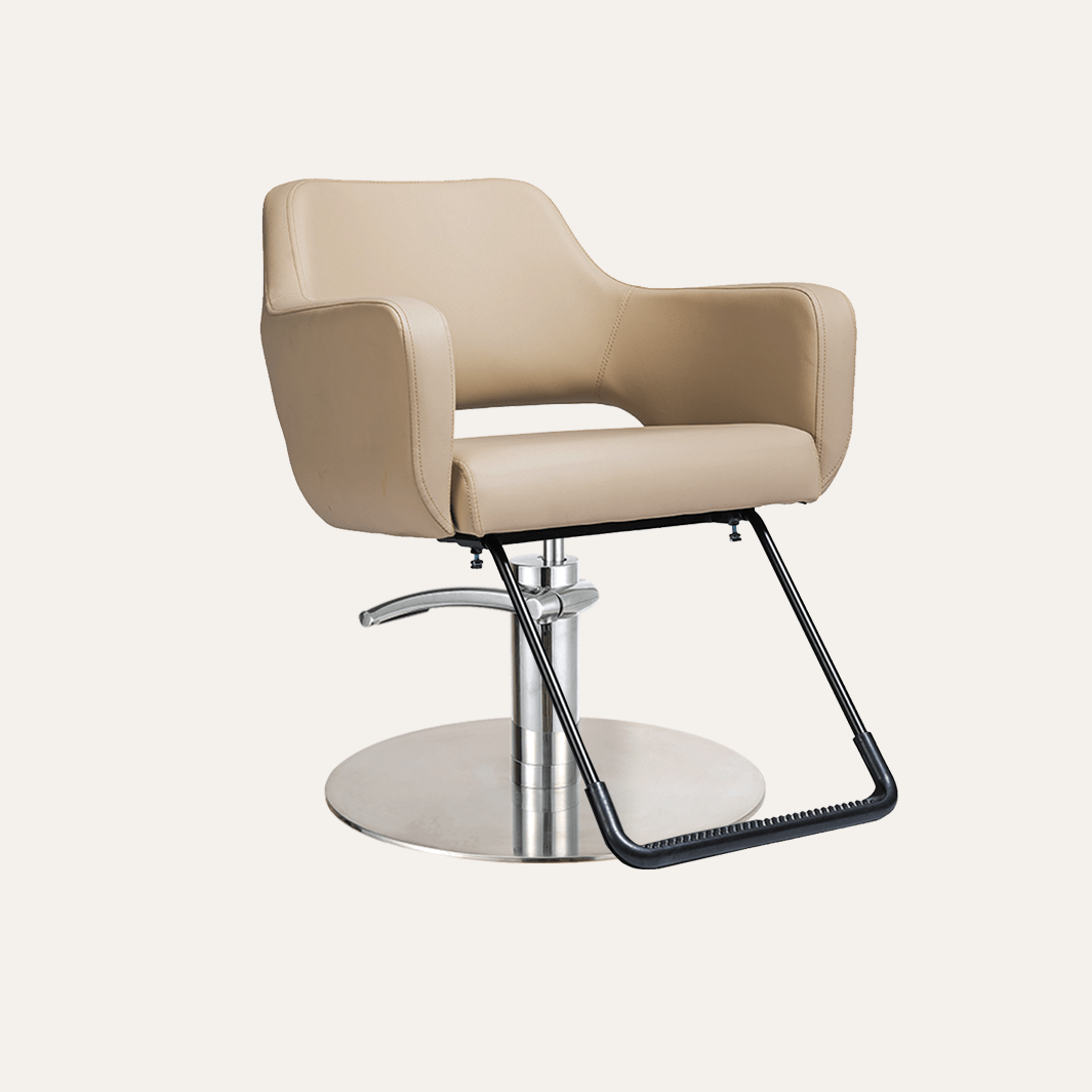 Stylish Salon Chair for Hair Styling & Barber Shop - Ergonomic & Durable Beauty Salon Furniture for Hairdressers & Clients - Perfect for Home Salons & Professional Beauty Spaces