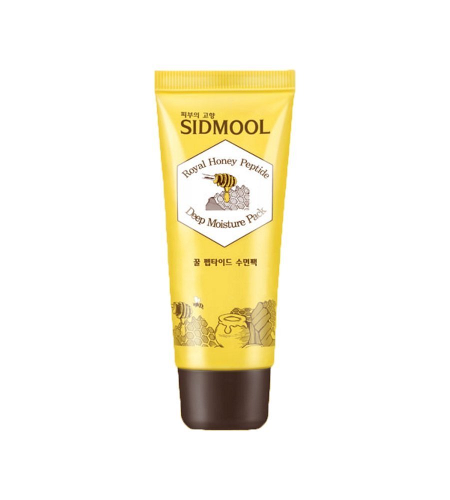 Royal Honey Peptide Deep Moisture Sleeping Pack - Overnight Hydrating Face Mask for Dry Skin - Perfect for Nighttime Skincare Routine & Anti-Aging Care