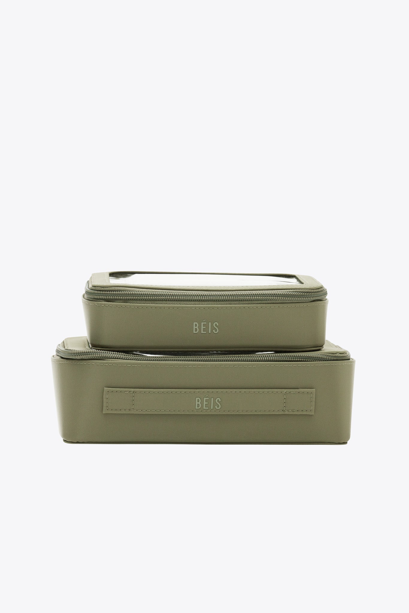 Premium Olive Green Travel Cosmetic Set - TSA Approved Toiletry Bag for Airplane Carry-On, Perfect for Vacation & Business Trips