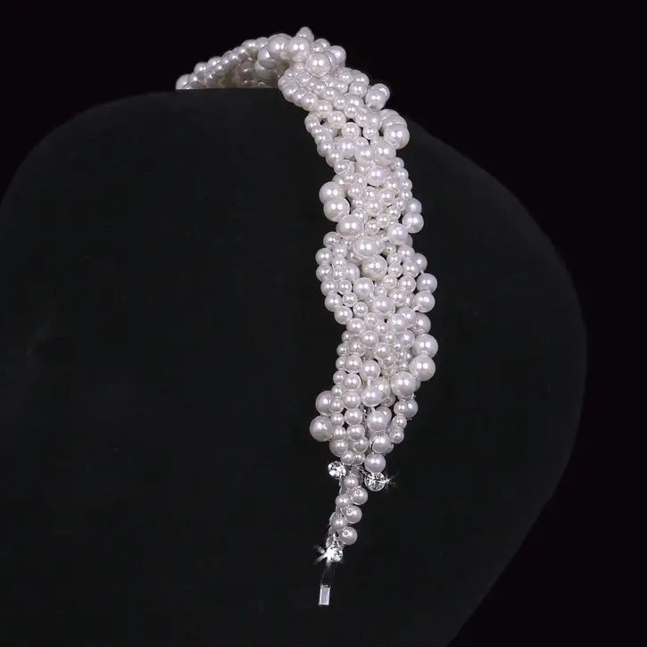 Elegant Bridal Headband HB2213 - Sparkling Rhinestone Wedding Hair Accessory for Bride, Bridesmaids & Prom - Perfect for Weddings, Parties & Special Occasions