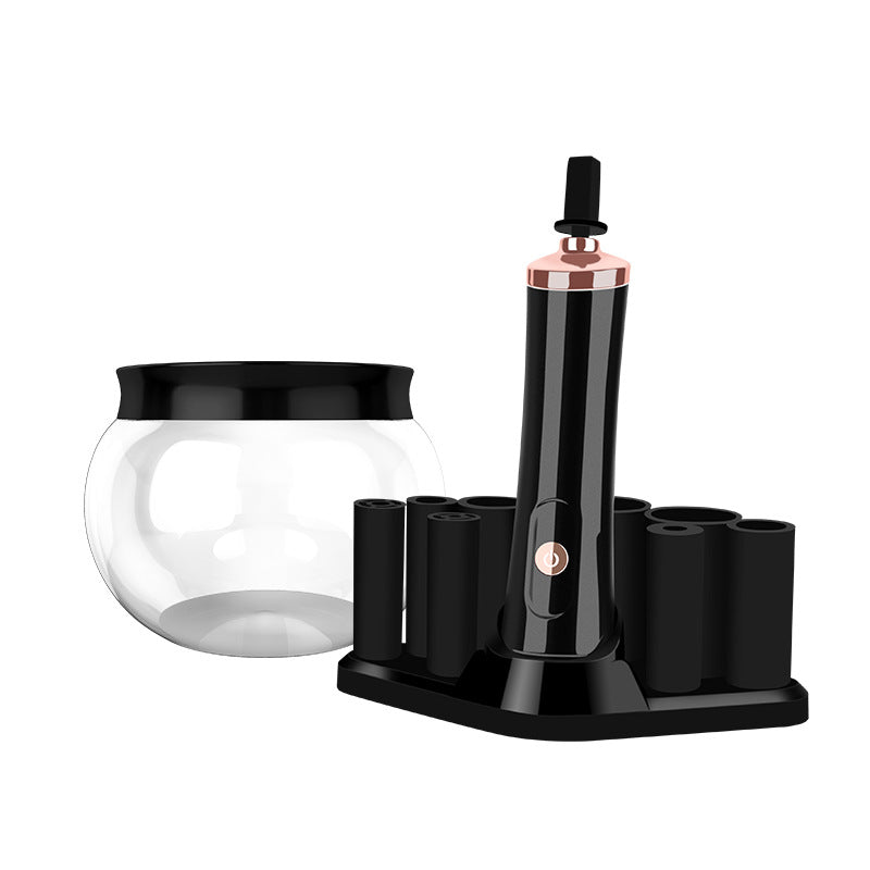 Electric Makeup Brush Cleaner - Automatic Cleaning Tool for Cosmetics Brushes | Perfect for Home, Salon & Travel Use