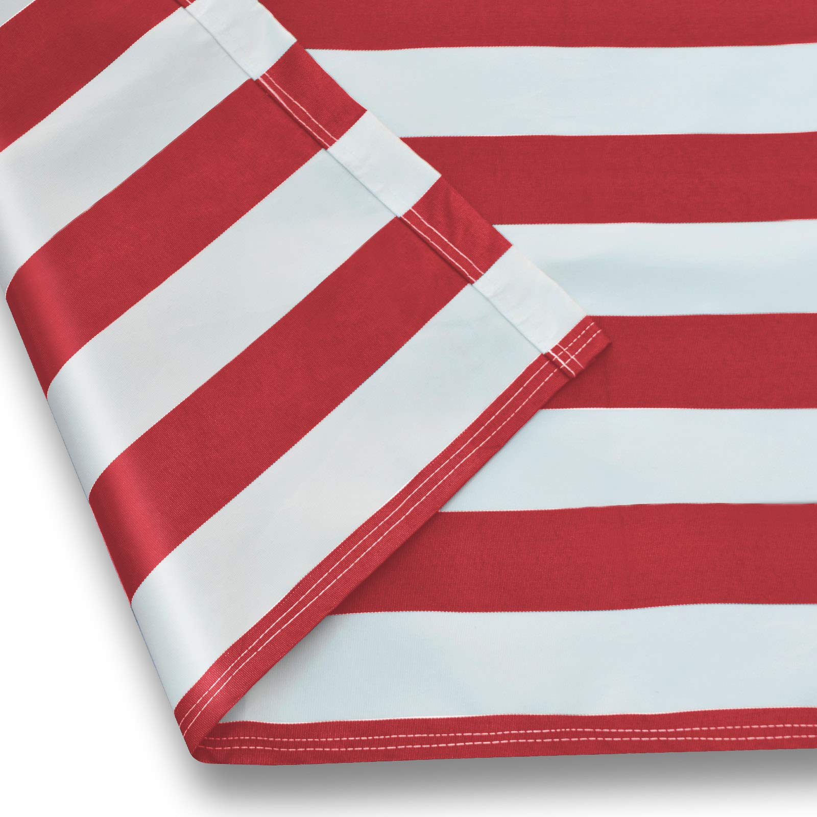 BenefitUSA 10' x 8' Outdoor Retractable Sun Shade Canopy - Manual Patio Awning for Yard, Garden & Poolside (Red with White) | Perfect for Backyard BBQs, Beach Trips & Outdoor Relaxation