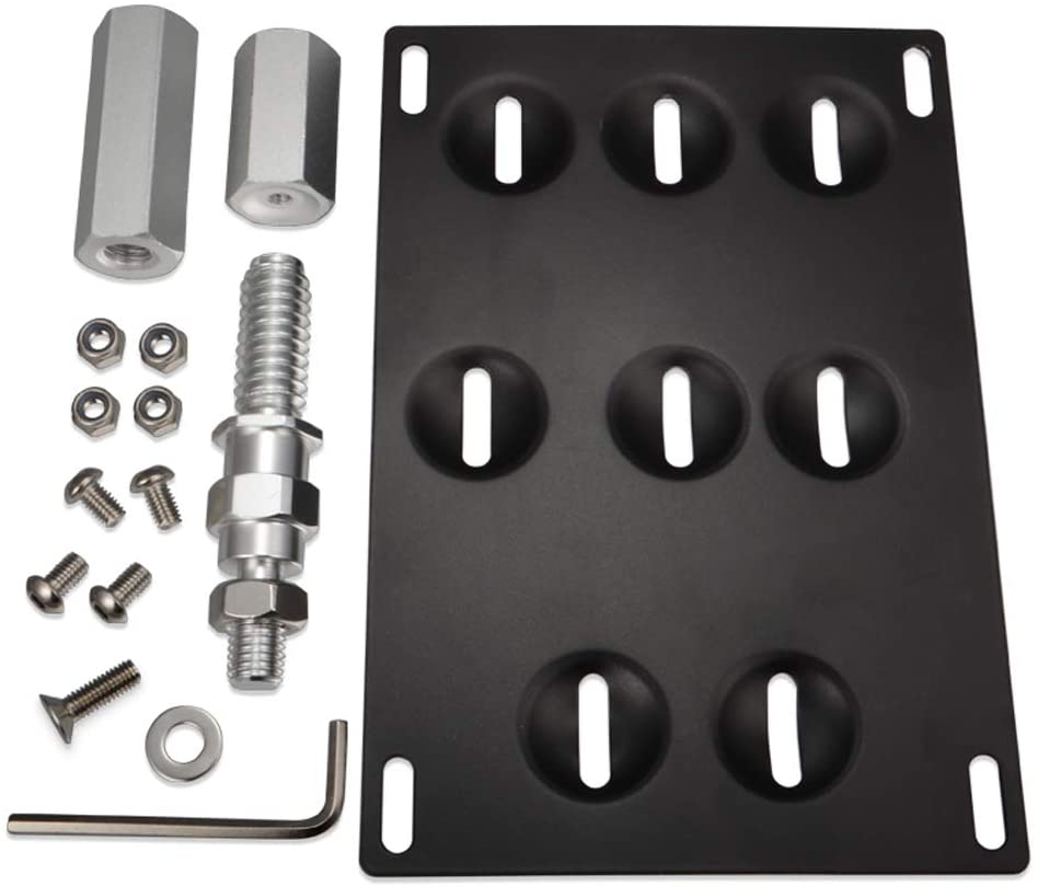 BR License Plate Mounting Kit & Relocator for Nissan 370Z Z34, GTR R35, Sentra, Juke & Infiniti G37/Q60/Q50 (2003-2023) - Perfect for Car Shows & Custom Vehicle Styling