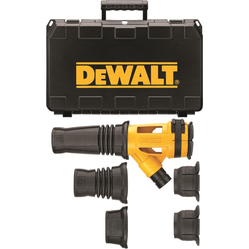 DEWALT DWH053K Rotary Hammer Dust Extractor - Powerful Vacuum for Hammers, Breakers, Chipping & Chiseling - Efficient Debris Removal for Construction and Demolition Sites
