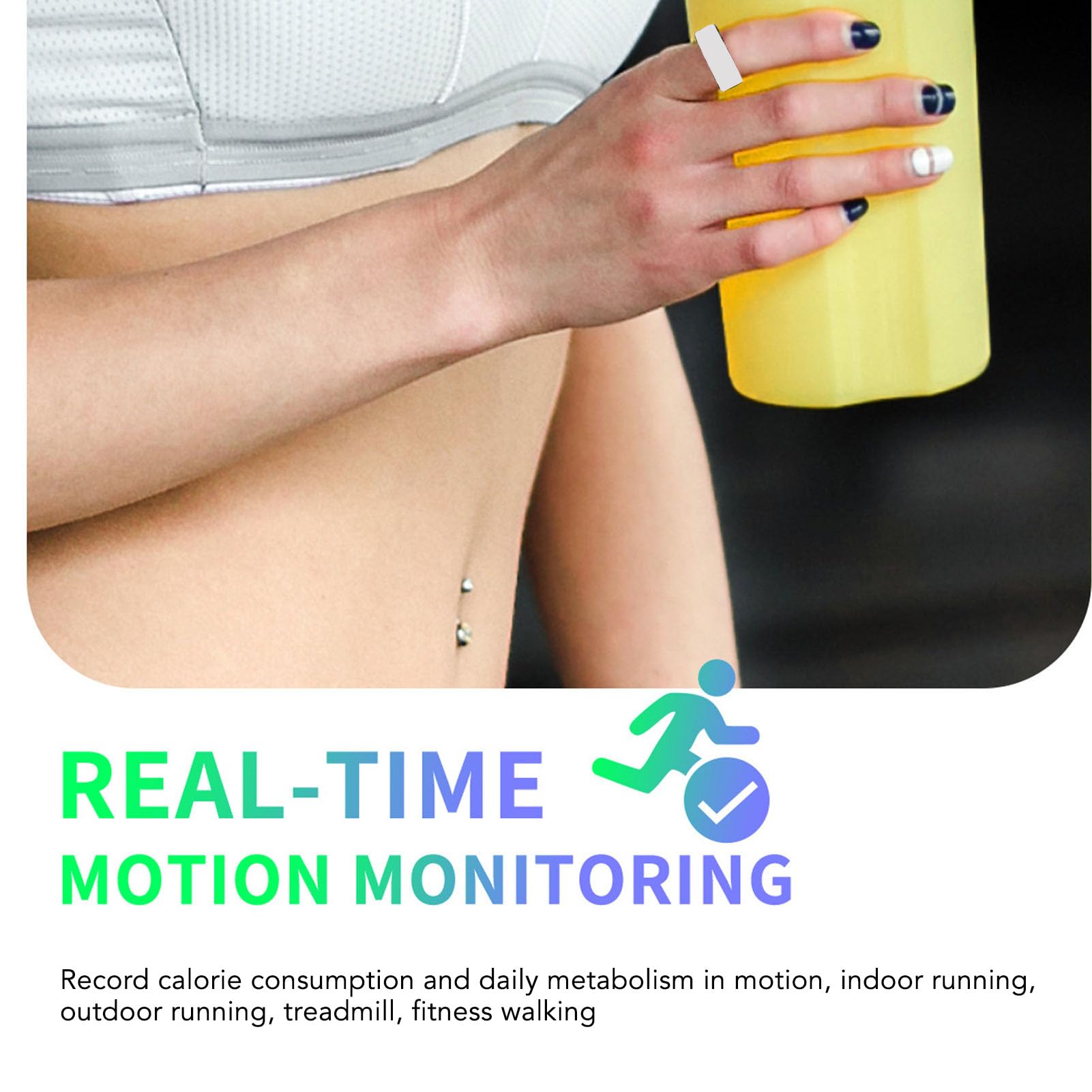 Smart Health Ring - Ceramic Fitness Tracker with Sleep & Temperature Monitoring, Step Counter, 23mAh Battery & Charging Case (White, Size 20) - Perfect for Daily Activity Tracking & Sleep Analysis