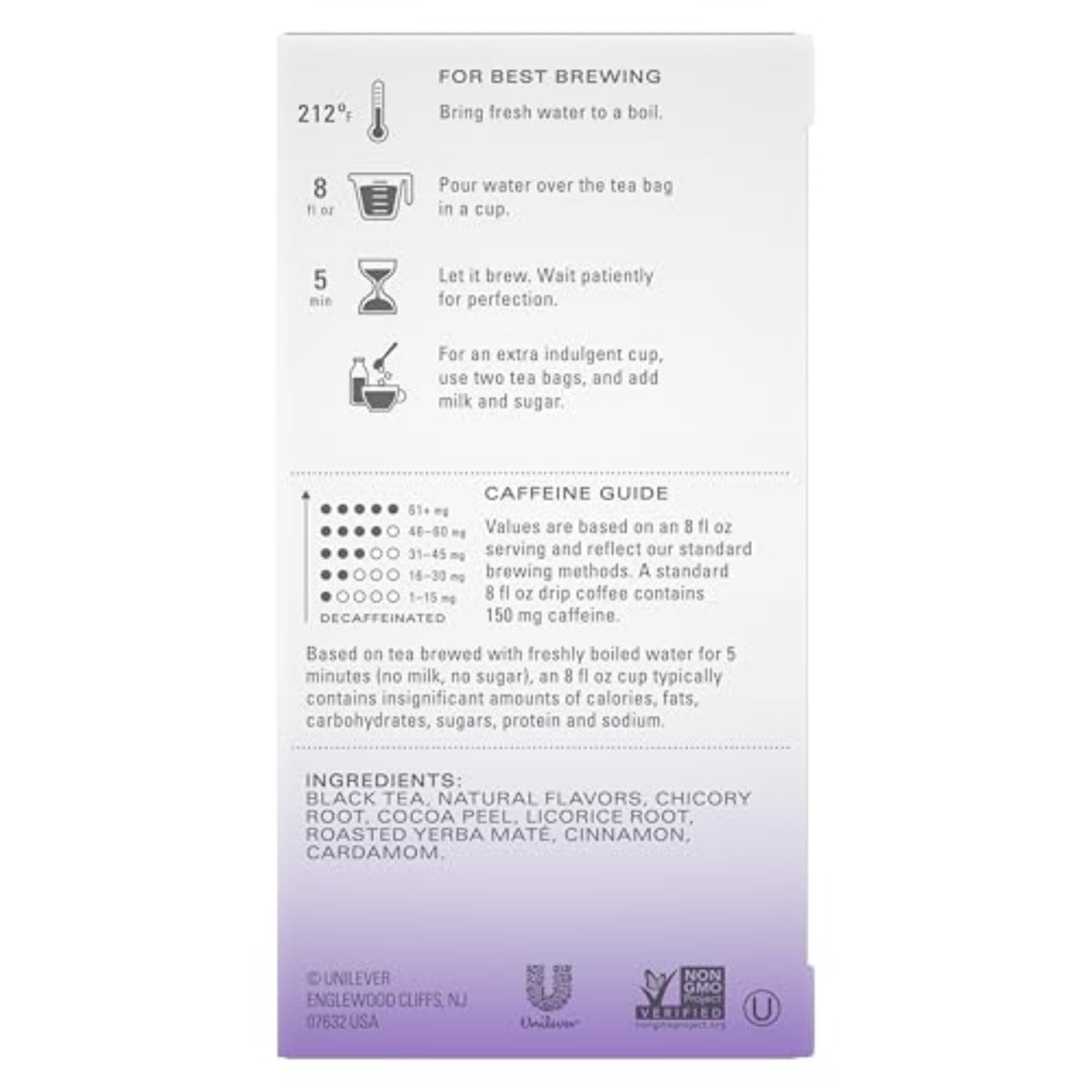 TAZO Dessert Delights Vanilla Bean Macaron Herbal Tea Bags - Sugar Free, Zero Calories, Caffeine Free - 90 Count (15ct x 6 Packs) for Afternoon Tea & Relaxation