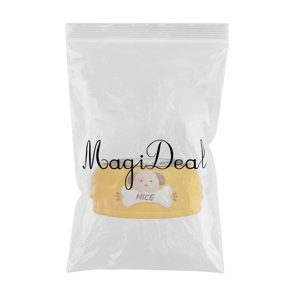 Premium Stainless Steel Pet Bowl for Dogs & Cats - Non-Slip Durable Pet Food & Water Dish - Yellow Pet Feeder for Indoor & Outdoor Use | Perfect for Mealtime & Travel | Pet Supplies, Dog & Cat Accessories