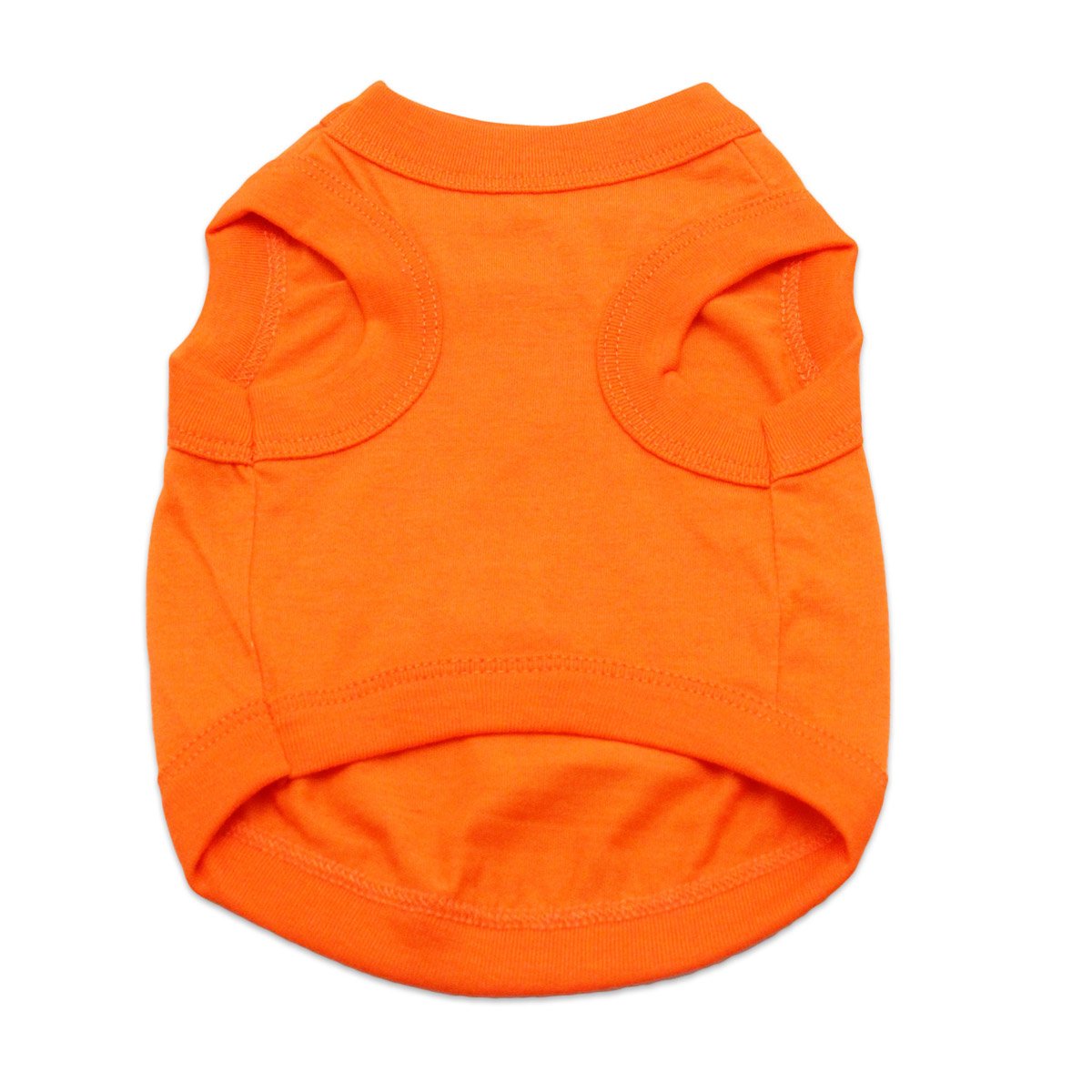Orange Dog Tank Shirt - X-Small Pet Clothes for Summer & Outdoor Adventures