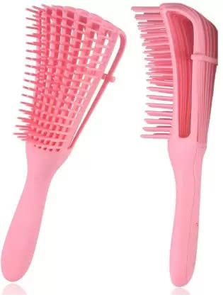 ELITEWAVE Paddle Hair Brush - Detangling Brush for Women & Men | Styling Comb for Curly, Wavy & Thick Hair | Gentle Knot Remover for Daily Hair Care | Perfect for Home, Travel & Salon Use