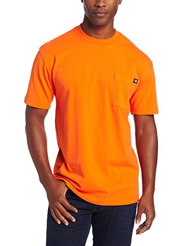 Dickies Men's Big & Tall Heavyweight Short Sleeve Crew Neck T-Shirt - Durable Cotton Work Shirt for Construction, Landscaping & Casual Wear