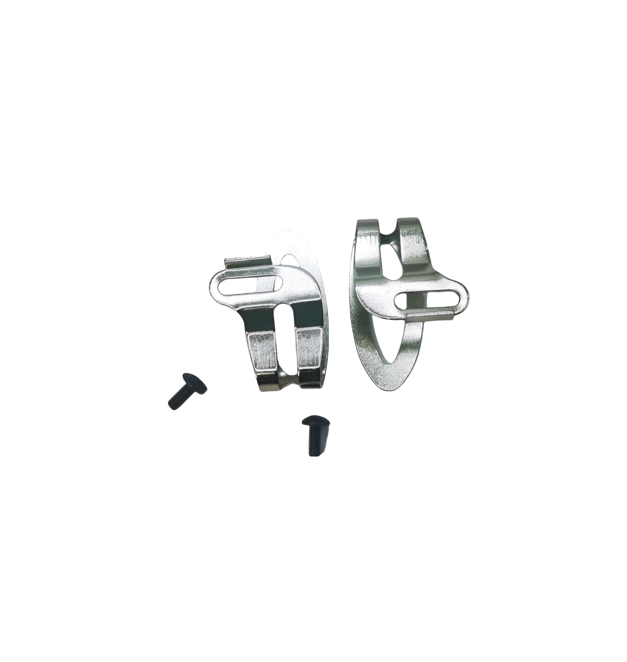 Stainless Steel Replacement Belt Clip Hooks for Cordless Impact Driver - 2 Pack Drill Hook with Screws | Power Tool Accessories for DIY & Professional Use