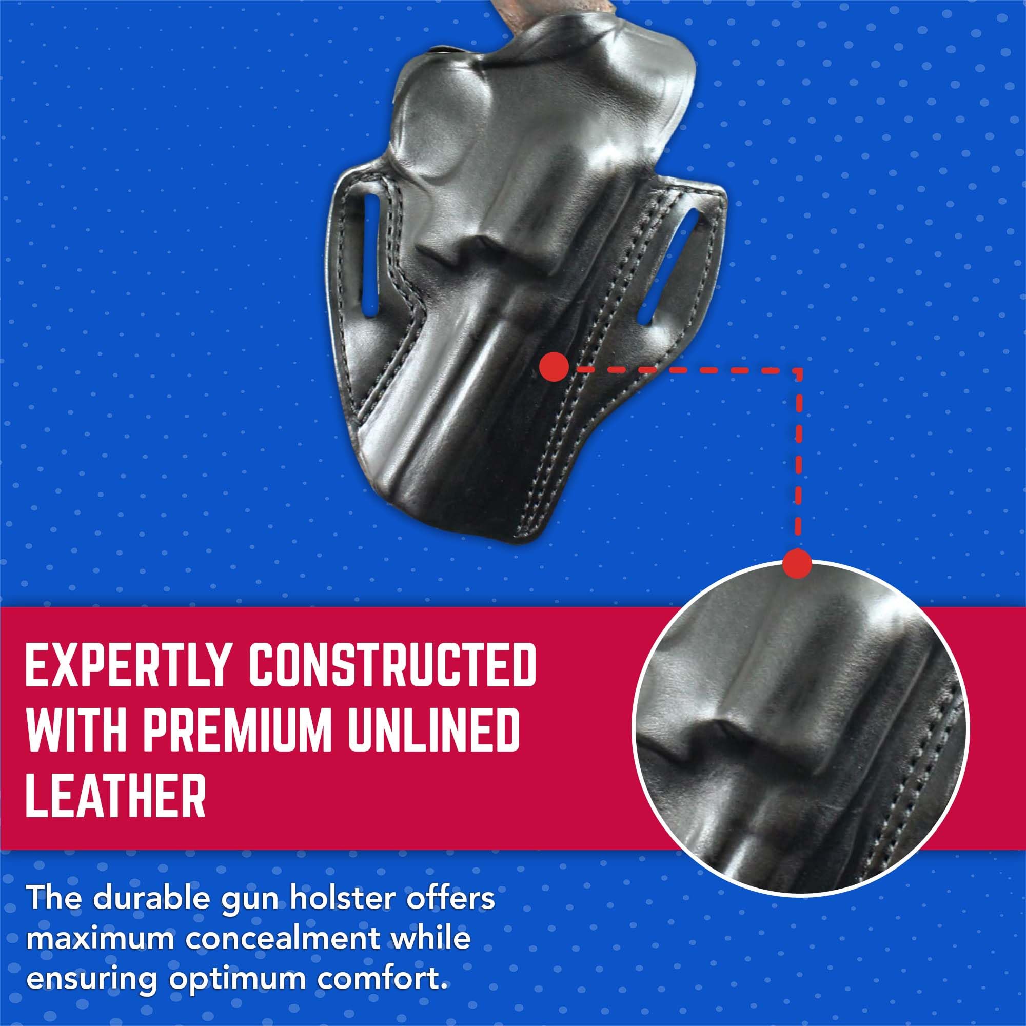 Speed Scabbard Gun Holster for S&W Governor 2-3/4