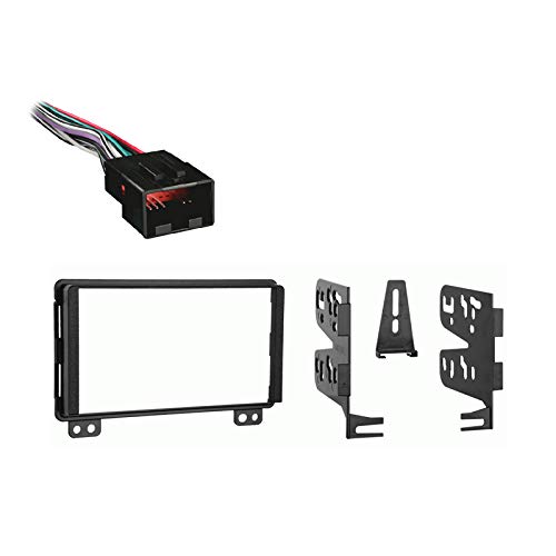 Ford Explorer 2004-2005 Double DIN Stereo Installation Kit - Harmony Audio Radio Wiring Harness & Dash Mounting Package | Perfect for Car Audio Upgrades & DIY Installations