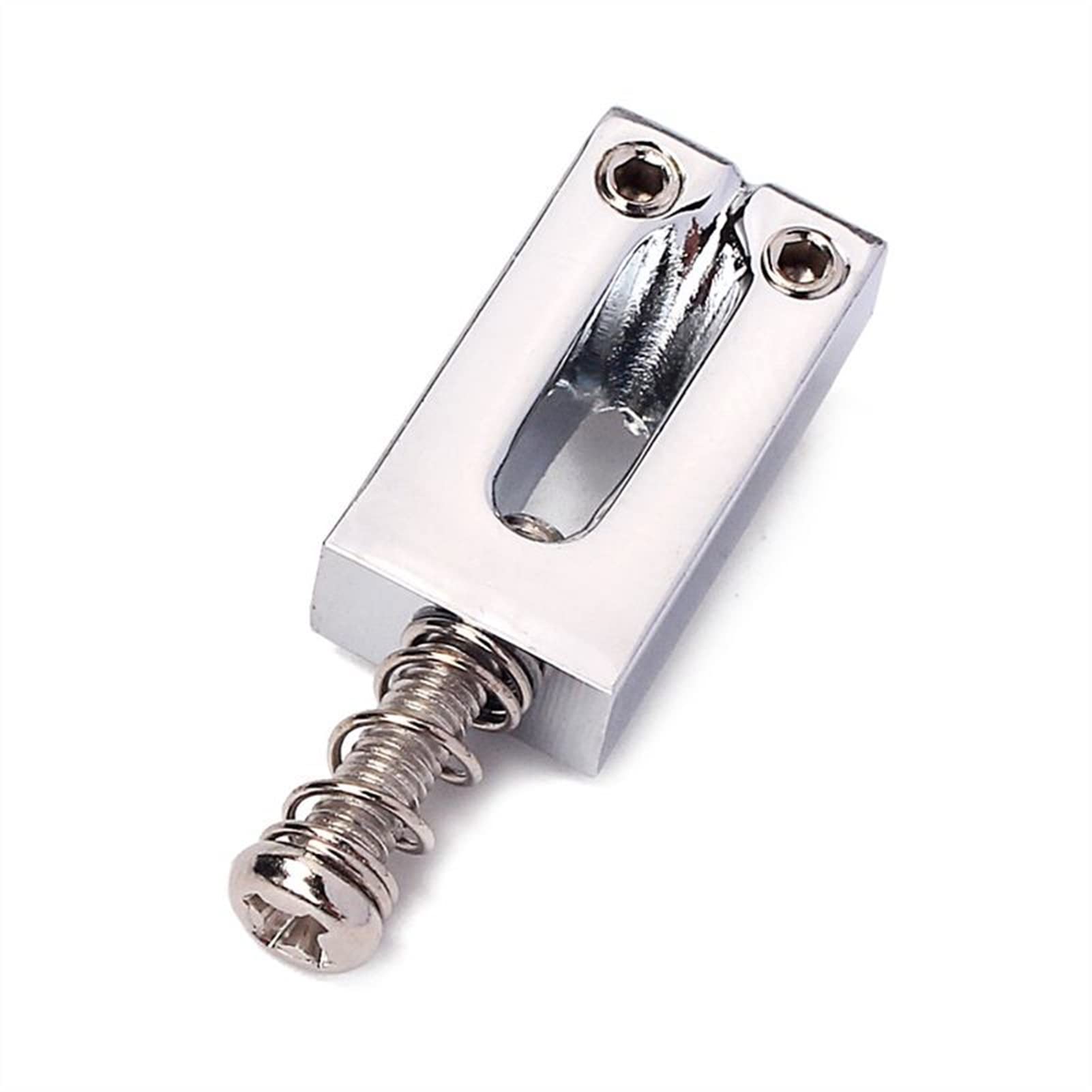 6-Piece Electric Guitar Bridge Saddles Flat Set - Replacement for ST TL Guitars - Perfect for DIY Guitar Repair & Upgrades