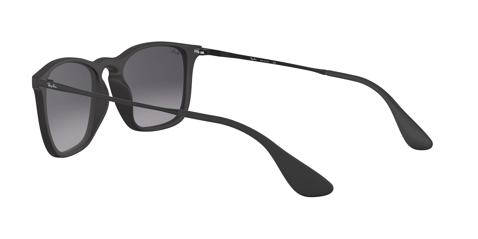 Ray-Ban RB4187 Chris Square Sunglasses - Classic Polarized UV Protection for Men & Women | Perfect for Driving, Beach, and Outdoor Activities