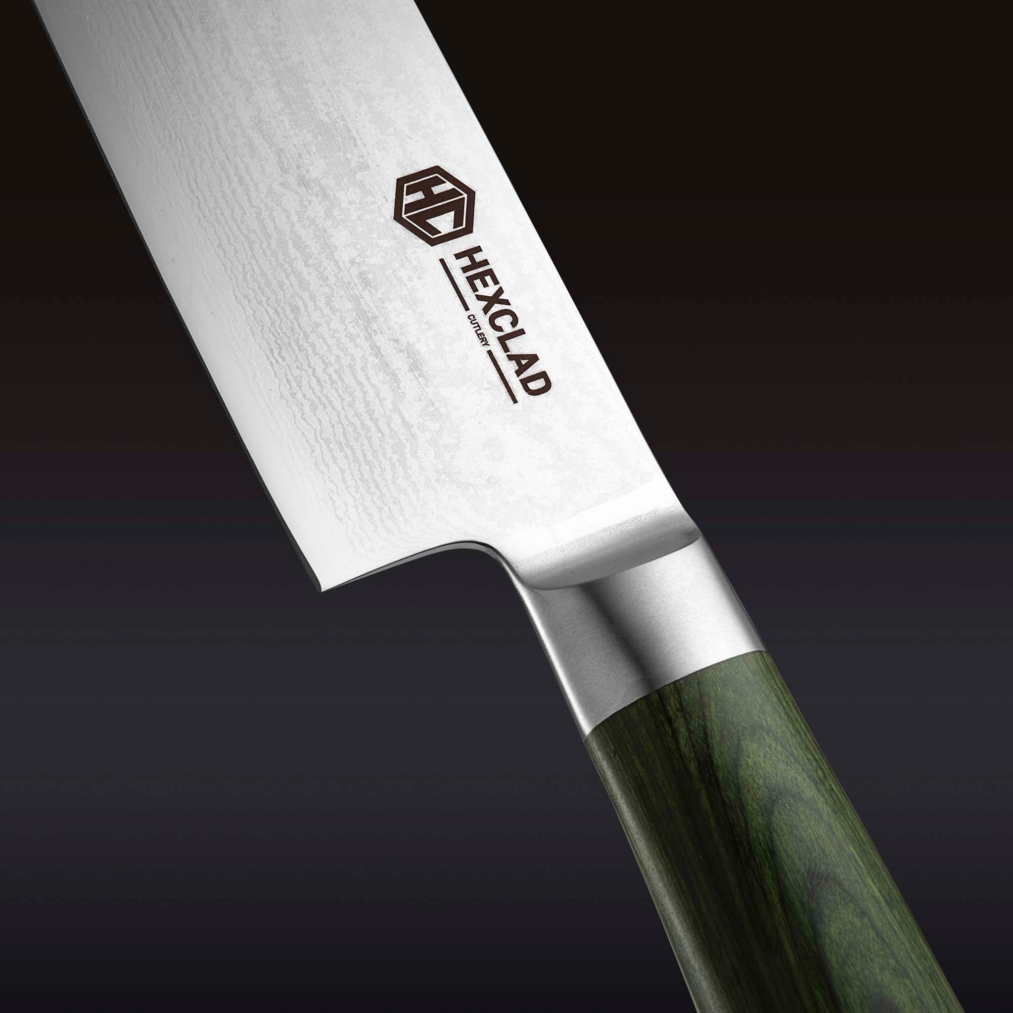 Premium Damascus Steel 18cm Santoku Knife - Japanese Kitchen Chef Knife for Professional Cooking, Slicing, Dicing & Chopping - Perfect for Home Chefs & Culinary Enthusiasts