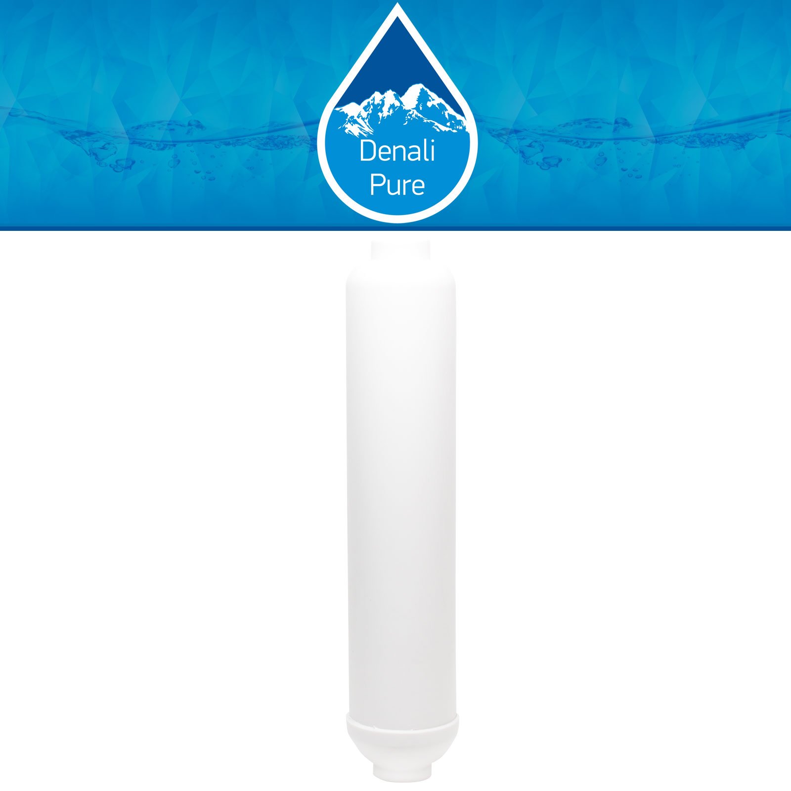Isopure ISO-RO5 Replacement Water Filter Cartridge - 10-Inch Universal Reverse Osmosis Filter Compatible with Isopure 5-Stage RO System (50 GPD) | Denali Pure Brand | Perfect for Home & Office Water Purification