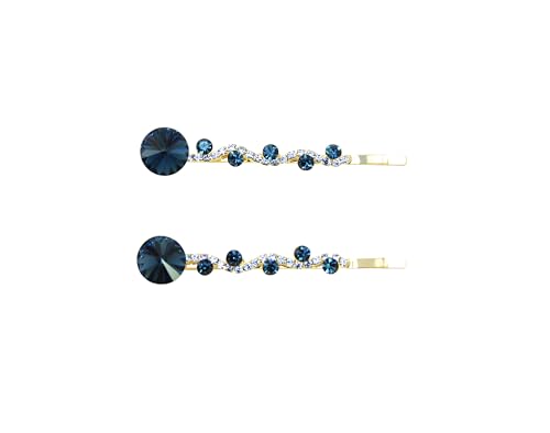 Navy Blue / Gold Plated