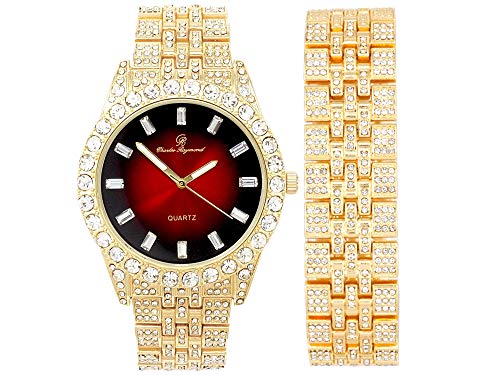 Matching Gold/Blood Red BA