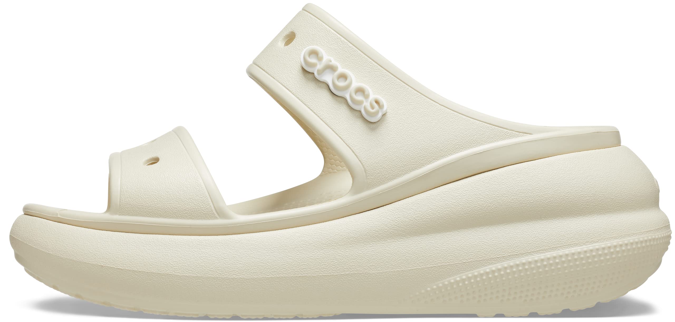Crocs Unisex-Adult Classic Crush Platform Sandals Wedge - Comfortable & Stylish Summer Shoes for Men & Women - Perfect for Beach, Pool, and Casual Outings