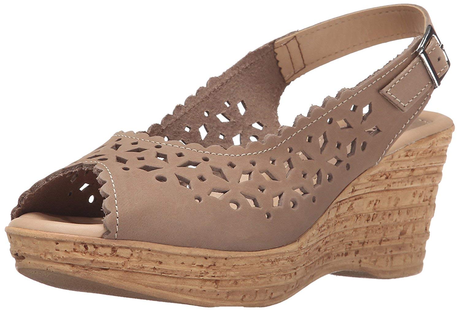 Spring Step Women's Chaya Comfortable Wedge Sandals - Stylish Summer Casual Shoes for Beach, Walking & Outdoor Activities