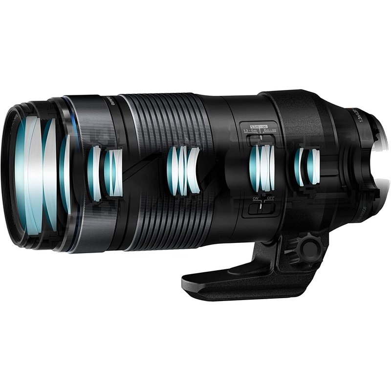 Olympus OM System M.Zuiko Digital ED 100-400mm f/5-6.3 IS Super Telephoto Zoom Lens for Wildlife & Sports Photography - Compatible with Micro Four Thirds Cameras