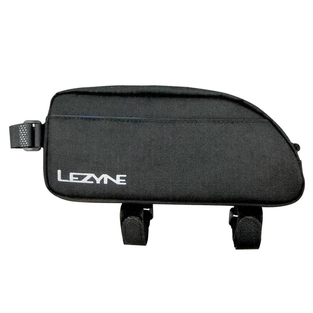 Lezyne Energy Caddy XL Top Tube Bike Bag - Waterproof Cycling Accessory for Smartphone, Keys & Essentials - Black - Perfect for Road Biking, Mountain Biking & Commuting