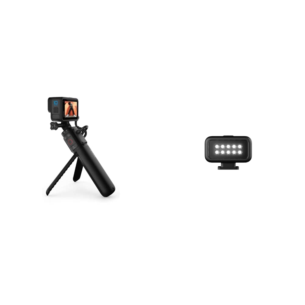 GoPro Volta - Official Waterproof Grip, Charger, Tripod & Remote with USB-C LED Light | Compact Rechargeable Accessory for GoPro Cameras | Perfect for Vlogging, Travel & Outdoor Adventures