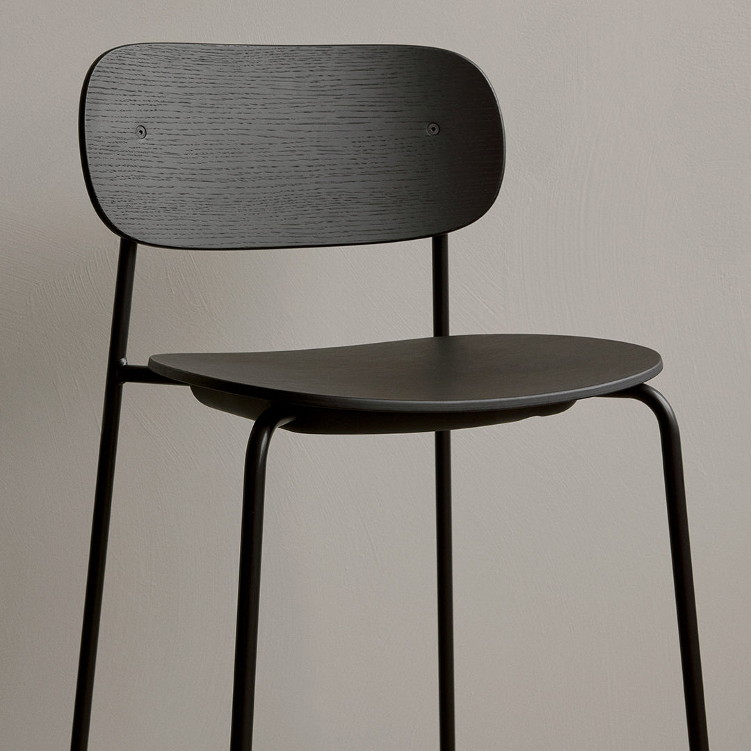 Modern Counter Stool - Adjustable Height Bar Stool with Back Support for Kitchen Island, Breakfast Bar & Dining Room - Comfortable & Stylish Seating Solution