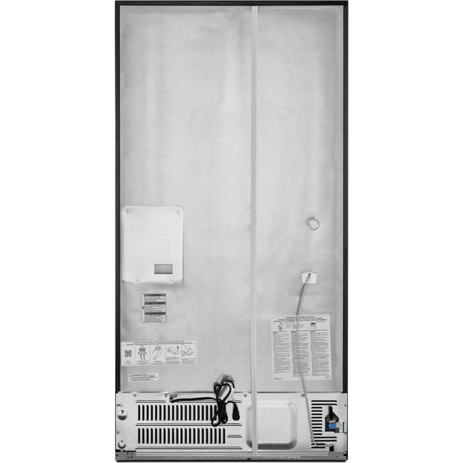 KitchenAid 36-Inch Counter-Depth French Door Refrigerator with Ice and Water Dispenser - 23.8 cu. ft. Stainless Steel KRFC704FBS - Perfect for Modern Kitchens and Entertaining