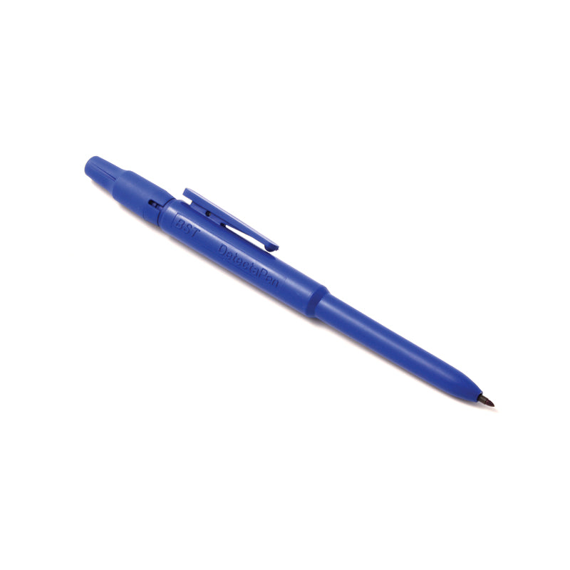 Metal Detectable Fine Tip Permanent Marker with Black Ink - 1 Pack - Ideal for Food Safety, Industrial Marking & Hazardous Areas