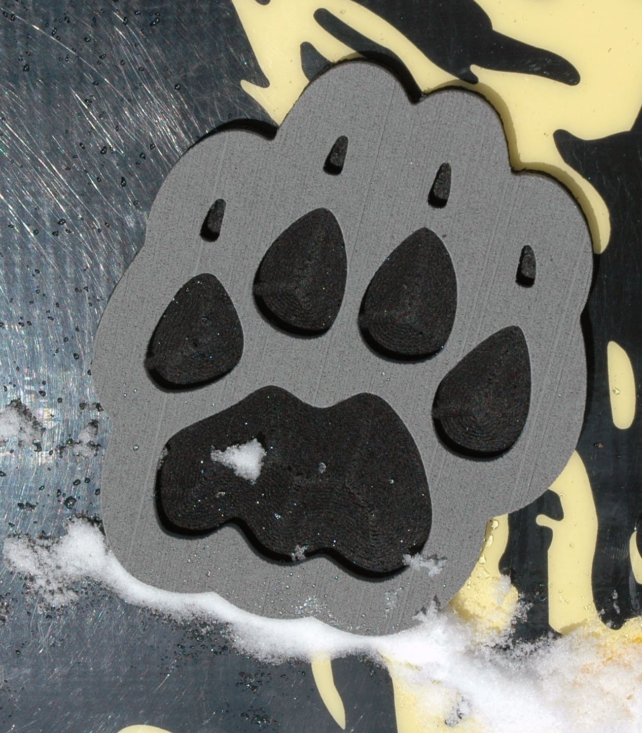 Cougar PAW Snowboard Stomp Pad - Non-Slip Grip Traction for Snowboard Boots - Gray - Perfect for Mountain Riding & Park Tricks