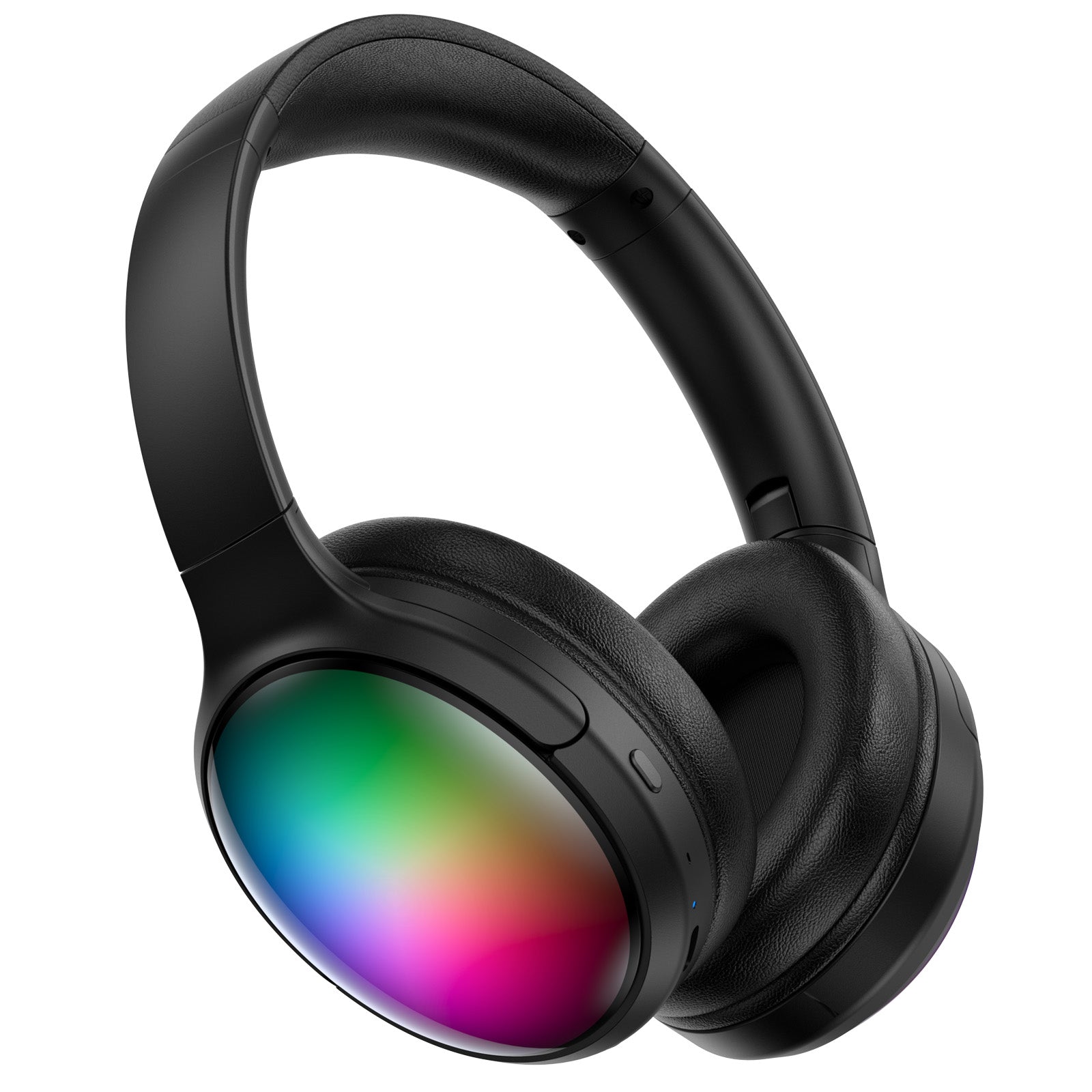 ONIKUMA B3 Wireless Bluetooth Headphones with ANC Microphone, RGB Lights, Foldable Over-Ear Design - 45H Playtime for Gaming, Music, Travel & Home Office - Hands-Free Calls & Noise Cancellation for Clear Conversations