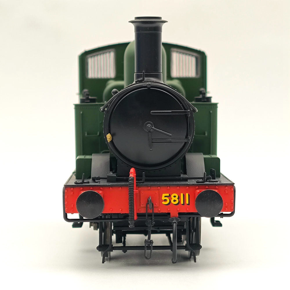 Dapol 7s 006 050 O Gauge 58xx Class Great Western Green 5811 21DCC Model Train Locomotive - Perfect for Collectors & Railway Enthusiasts