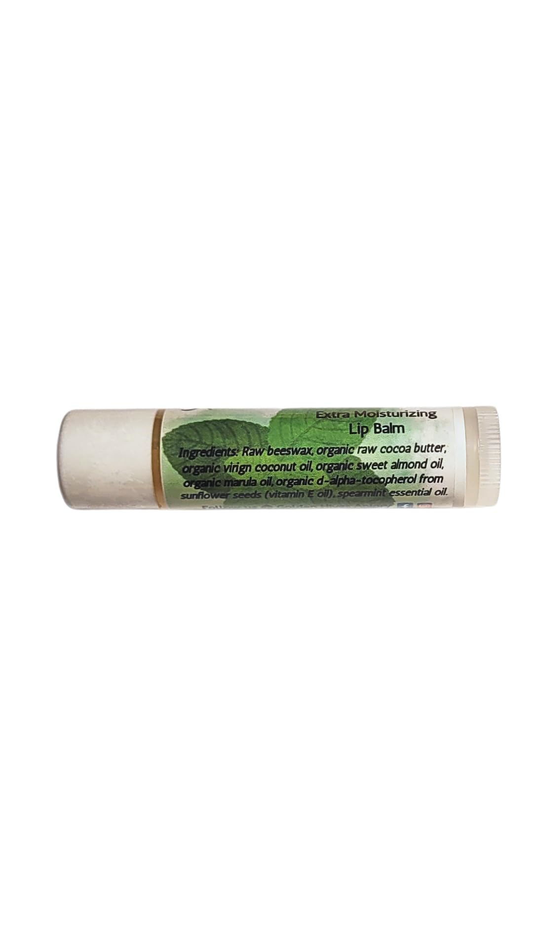 Golden Hives Apiary Moisturizing Lip Balm with Raw Beeswax & Organic Cocoa Butter - Spearmint Flavor (Pack of 3) | Hydrating & Nourishing Lip Care for Dry, Chapped Lips | Perfect for Winter, Outdoor Activities & Daily Use