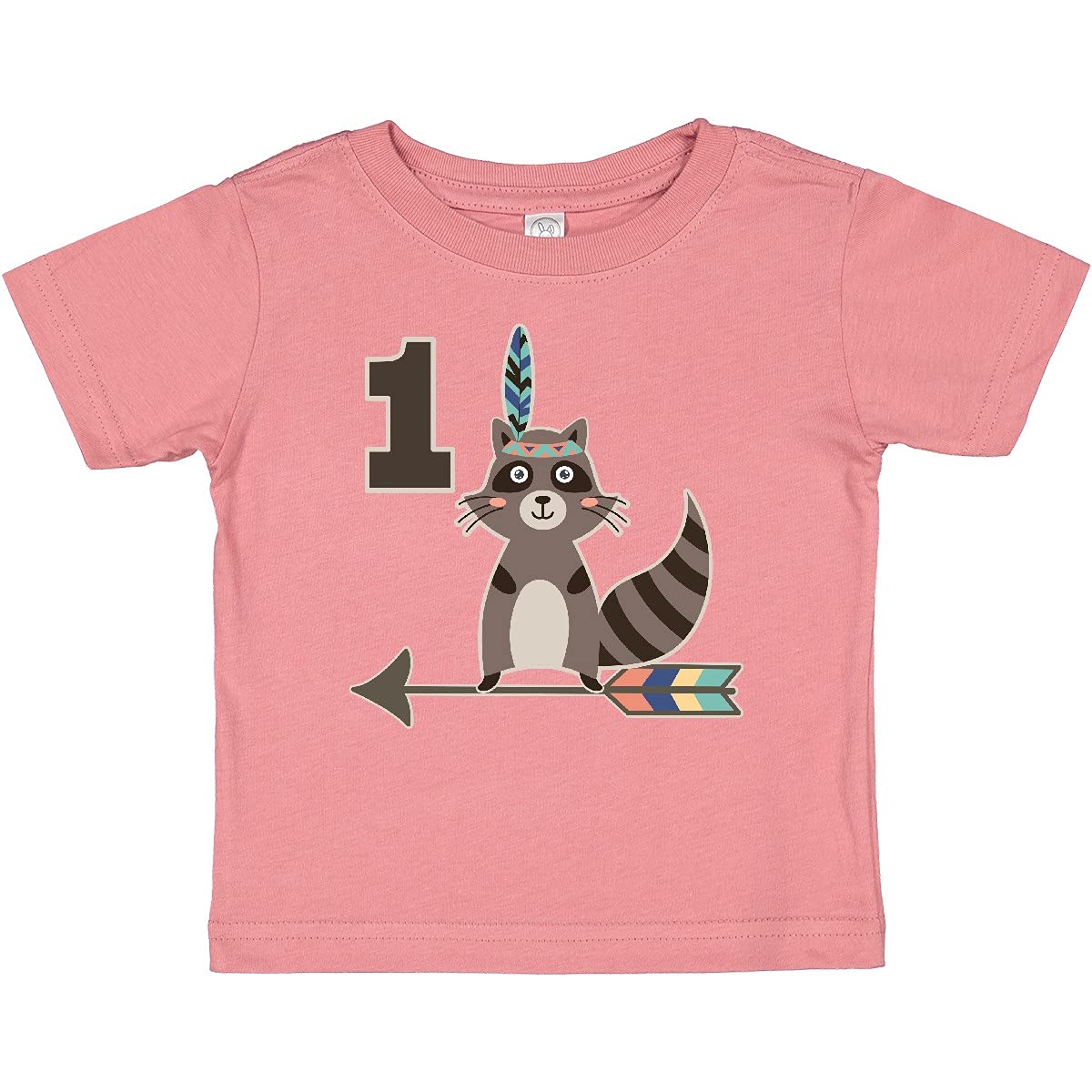 1st Birthday Raccoon Baby T-Shirt - Cute 1 Year Old Outfit for Boys & Girls | Perfect for Birthday Parties, Photo Shoots & Special Occasions