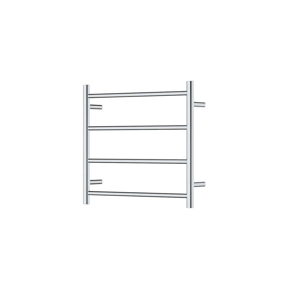 Fienza 8276055 Isabella Heated Towel Rail - 600 x 550mm Chrome Bathroom Towel Warmer for Spa, Luxury Hotels & Cozy Home Use