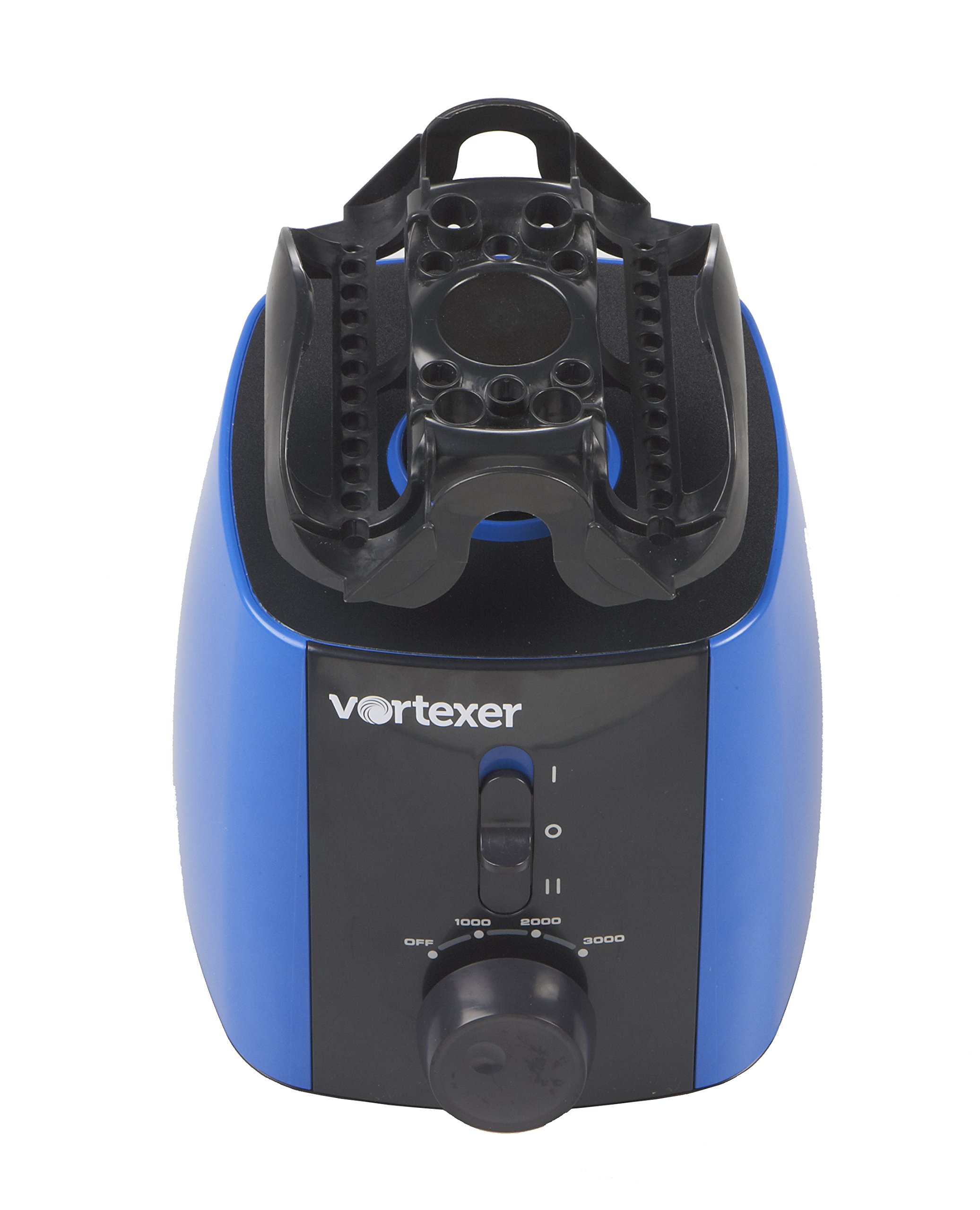 Heathrow Scientific HS120214 Laboratory Vortex Mixer - 230V 40Hz with UK Plug (Blue) - Ideal for DNA, RNA, and Protein Sample Mixing in Research Labs