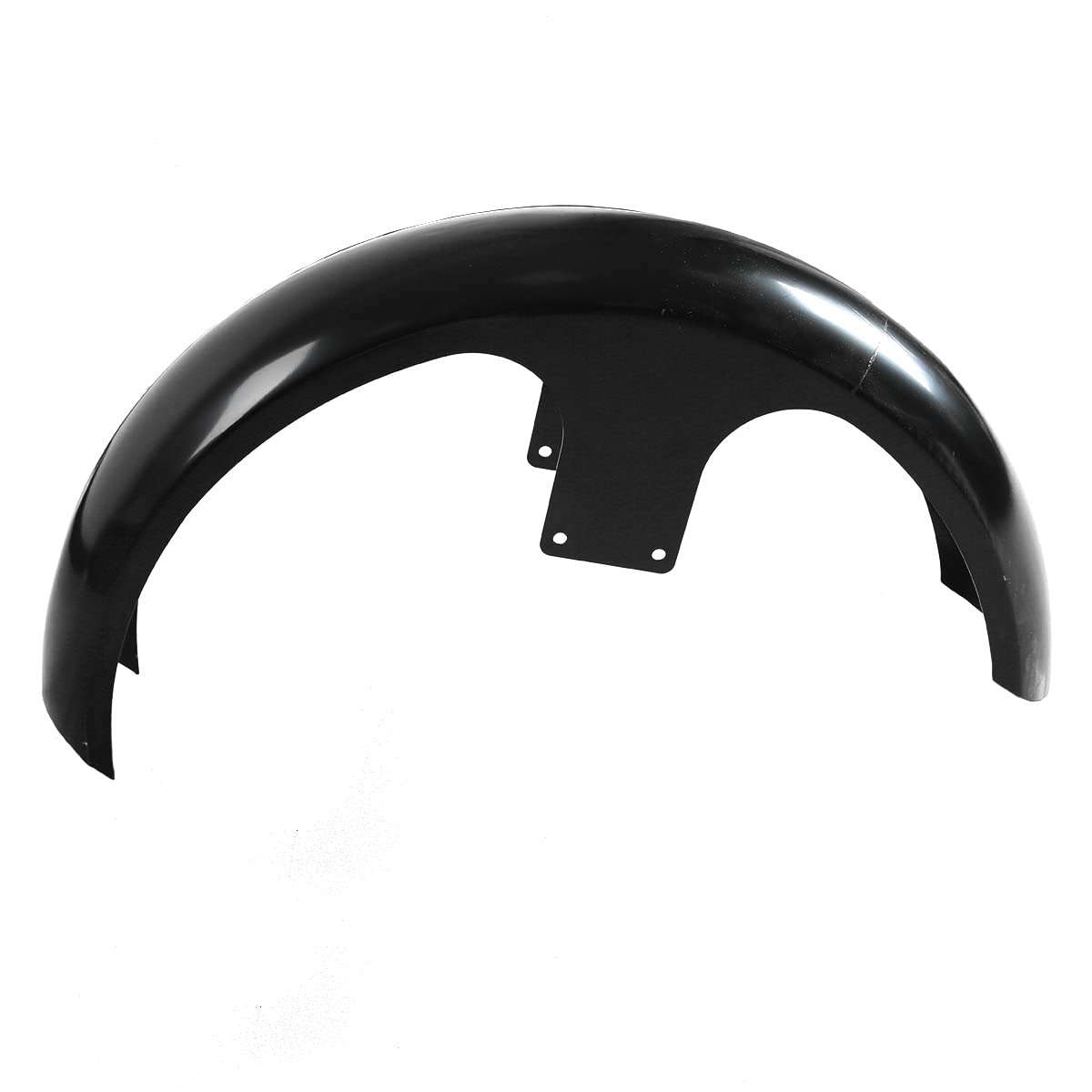 SLMOTO Gloss Black Motorcycle Front Fender for Harley Touring Models (Road King, Road Glide, Electra Glide, Street Glide) - Fits 26